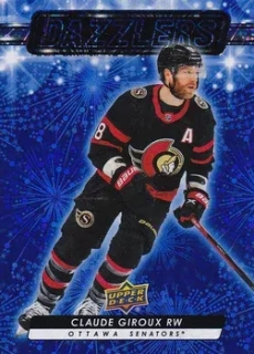 23-24 Upper Deck S2 - Claude GIROUX č. DZ-96 DAZZLERS BLUE