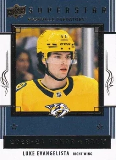 23-24 Upper Deck S2 - Luke EVANGELISTA č. HR-40 HONOR ROLL