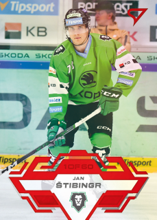 23-24 TELH - Jan ŠTIBINGR č. 332 GOAL LIGHT 1of60
