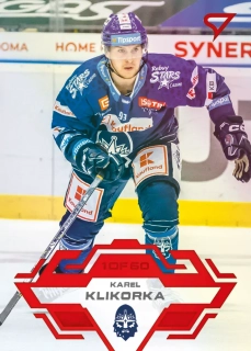 23-24 TELH - Karel KLIKORKA č. 354 GOAL LIGHT 1of60