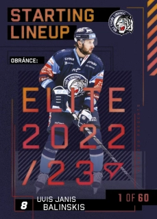 23-24 TELH - Uvis Janis BALINSKIS č. SL-86 2nd PERIOD 1of60