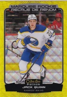 22-23 OPC Platinum - Jack QUINN č. 204 (RC) NEON YELLOW SURGE
