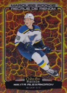 22-23 OPC Platinum - Nikita ALEXANDROV č. 264 (RC) HOT MAGMA x/499