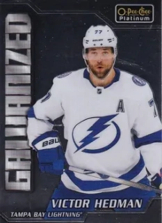 22-23 OPC Platinum - Victor HEDMAN č. G-5 GALVANIZED