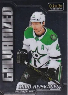 22-23 OPC Platinum - Miro HEISKANEN č. G-9 GALVANIZED