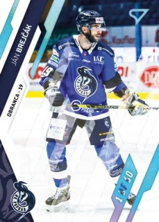 23-24 Tipos Extraliga - Ján BREJČÁK č. 287 ICE CRACKS 1of60