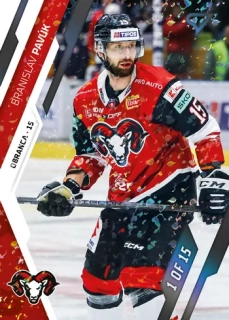 23-24 Tipos Extaliga - Branislav PAVÚK č. 260 PUCK MARKS 1of15