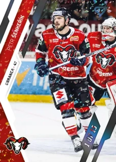 23-24 Tipos Extaliga - Petr ŠENKEŘÍK č. 261 PUCK MARKS 1of15