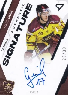 23-24 Tipos Extraliga - Matej GIĽÁK č. SL3-MG LEVEL 3 28/30