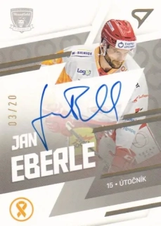 O kapku lepší hokej 2024 - Jan EBERLE č. KNS-JE SIGNATURE 03/20
