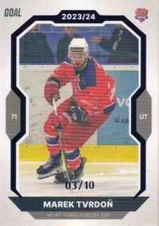 23-24 GOAL Cards - Marek TVRDOŇ č. 269 BLUE x/10