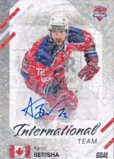 23-24 GOAL Cards - Aaron BERISHA č. IN-16 AUTO 1of1