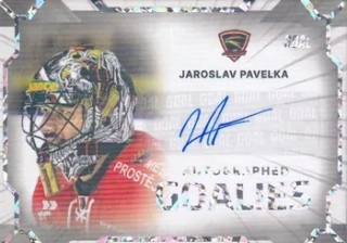 23-24 GOAL Cards - Jaroslav PAVELKA č. AG-9 AUTO 05/25