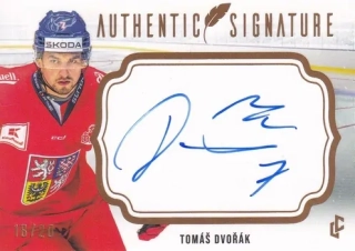 Expectations Road to Prague - Tomáš DVOŘÁK č. AS-01 GOLD 18/20