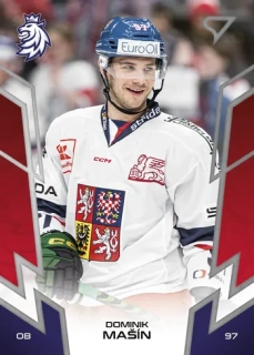2024 Hokejové Česko - Dominik MAŠÍN č. 20