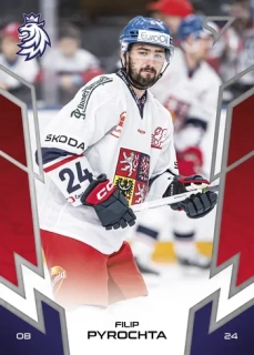 2024 Hokejové Česko - Filip PYROCHTA č. 22