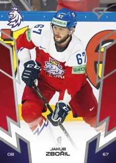 2024 Hokejové Česko - Jakub ZBOŘIL č. 26