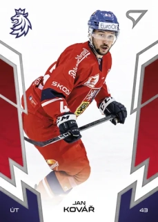 2024 Hokejové Česko - Jan KOVÁŘ č. 42