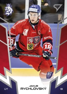 2024 Hokejové Česko - Jakub RYCHLOVSKÝ č. 52