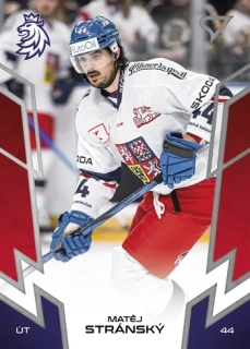 2024 Hokejové Česko - Matěj STRÁNSKÝ č. 57