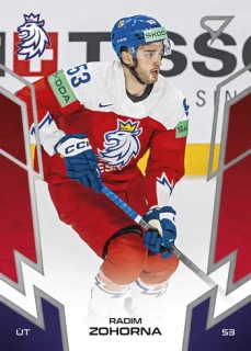 2024 Hokejové Česko - Radim ZOHORNA č. 62