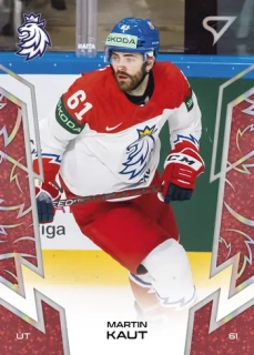 2024 Hokejové Česko - Martin KAUT č. 39 RED