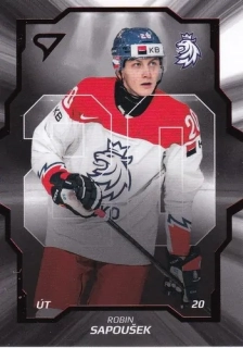 2024 Hokejové Česko - Robin SAPOUŠEK č. CD-21