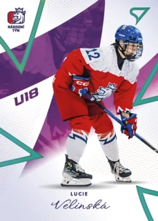 2024 Hokejové Česko - Lucie VELINSKÁ č. ZR-23