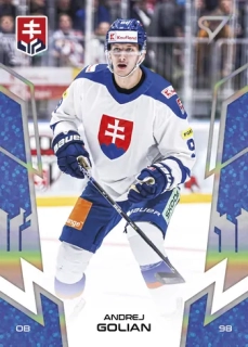 2024 Hokejové Slovensko - Andrej GOLIAN č. 12 BLUE