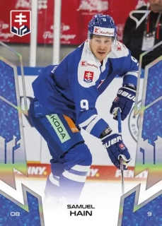 2024 Hokejové Slovensko - Samuel HAIN č. 14 BLUE