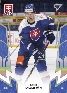 2024 Hokejové Slovensko - Dávid MUDRÁK č. 21 BLUE
