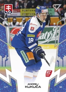 2024 Hokejové Slovensko - Andrej KUKUČA č. 40 BLUE