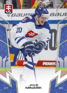2024 Hokejové Slovensko - Jakub MINÁRIK č. 46 BLUE
