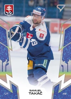 2024 Hokejové Slovensko - Samuel TAKÁČ č. 56 BLUE