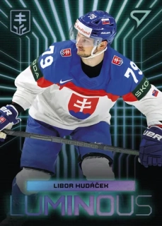 2024 Hokejové Slovensko - Libor HUDÁČEK č. LS-16 BLUE