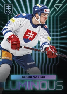 2024 Hokejové Slovensko - Oliver OKULIAR č. LS-20 BLUE
