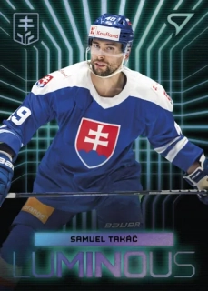 2024 Hokejové Slovensko - Samuel TAKÁČ č. LS-25 BLUE