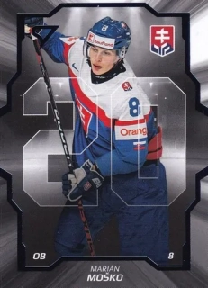 2024 Hokejové Slovensko - Marián MOŠKO č. SD-03
