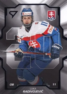 2024 Hokejové Slovensko - Luka RADIVOJEVIČ č. SD-04