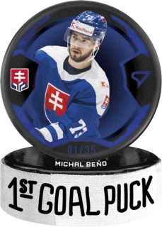 2024 Hokejové Slovensko - Michal BEŇO č. GP-01 BLUE x/35