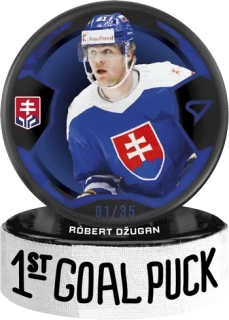 2024 Hokejové Slovensko - Róbert DŽUBAN č. GP-08 BLUE x/35