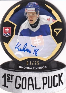 2024 Hokejové Slovensko - Andrej KUKUČA č. GPS-KU AUTO 01/25
