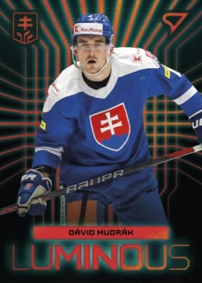 2024 Hokejové Slovensko - Dávid MUDRÁK č. LS-09 RED