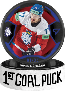 2024 Hokejové Česko - David NĚMEČEK č. GP-06 BLUE x/35