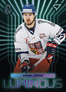 2024 Hokejové Česko - Daniel GAZDA č. LS-05 BLUE