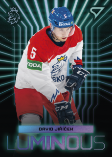 2024 Hokejové Česko - David JIŘÍČEK č. LS-07 BLUE