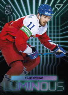 2024 Hokejové Česko - Filip ZADINA č. LS-27 BLUE
