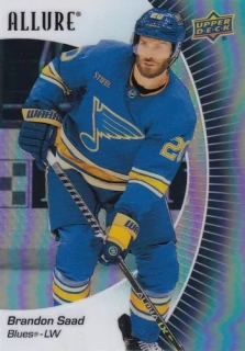 23-24 Allure - Brandon SAAD č. 52 Black Rainbow