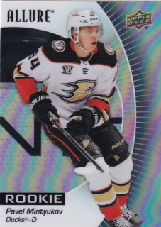 23-24 Allure - Pavel MINTYUKOV č. 126 Rookie Black Rainbow