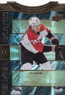 23-24 UD Extended - Owen TIPPETT č. SS-32 SILVER SKATES GOLD